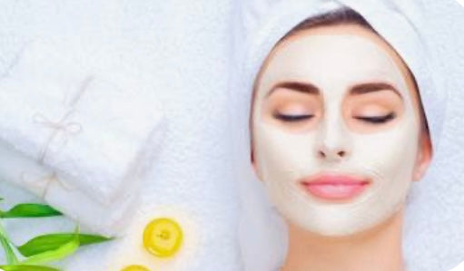 Mascarilla facial para el acné, cúrcuma o vitamina C