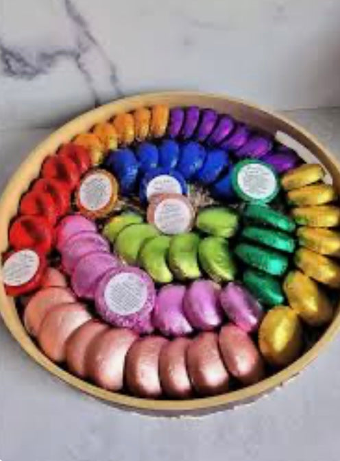 Vaporizador de ducha de bergamota, naranja y ciprés