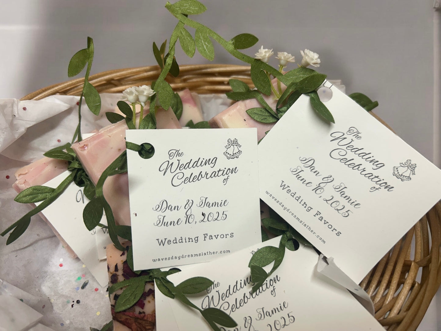 Wedding favors/Guest Soap/Shower Gifts