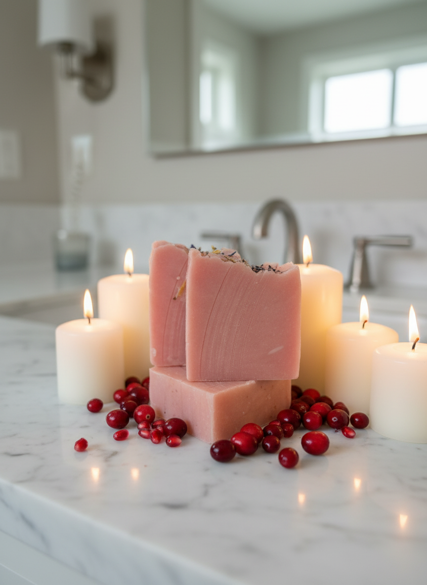 Cranberry Pomegranate soap