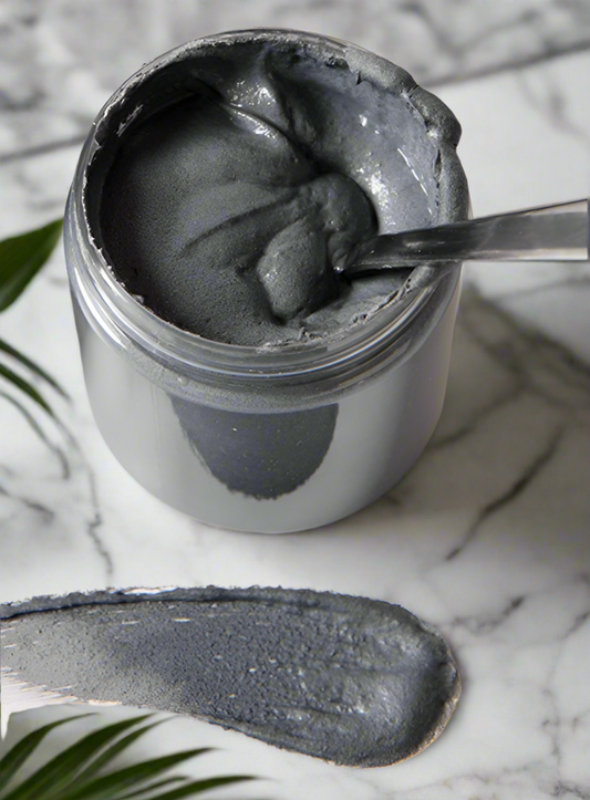 Activated Charcoal Face Scrub and Mask (Ready to Use)