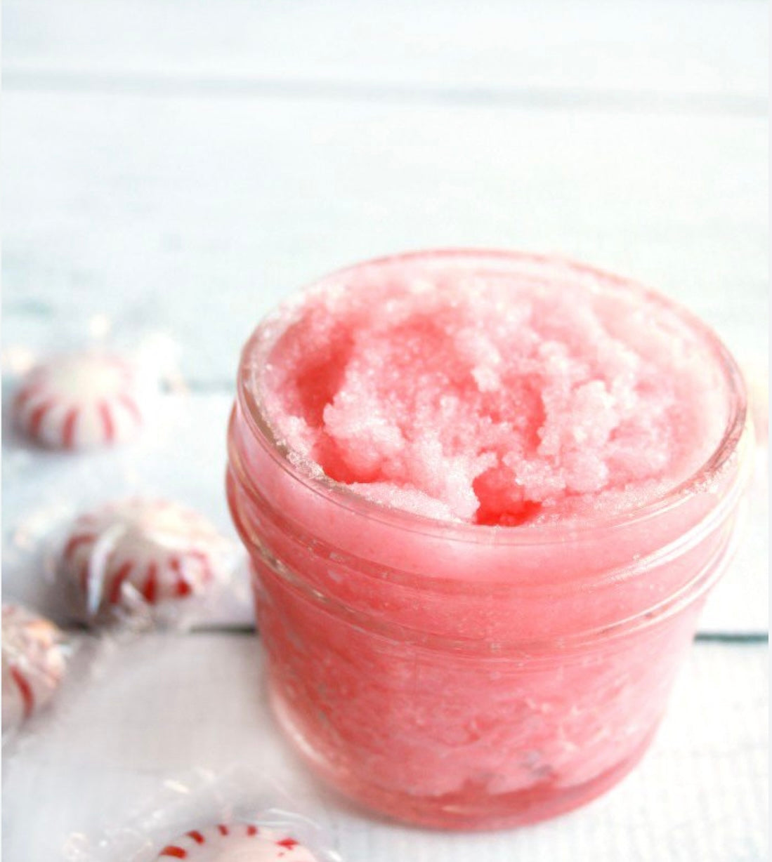 Peppermint Salt Scrub