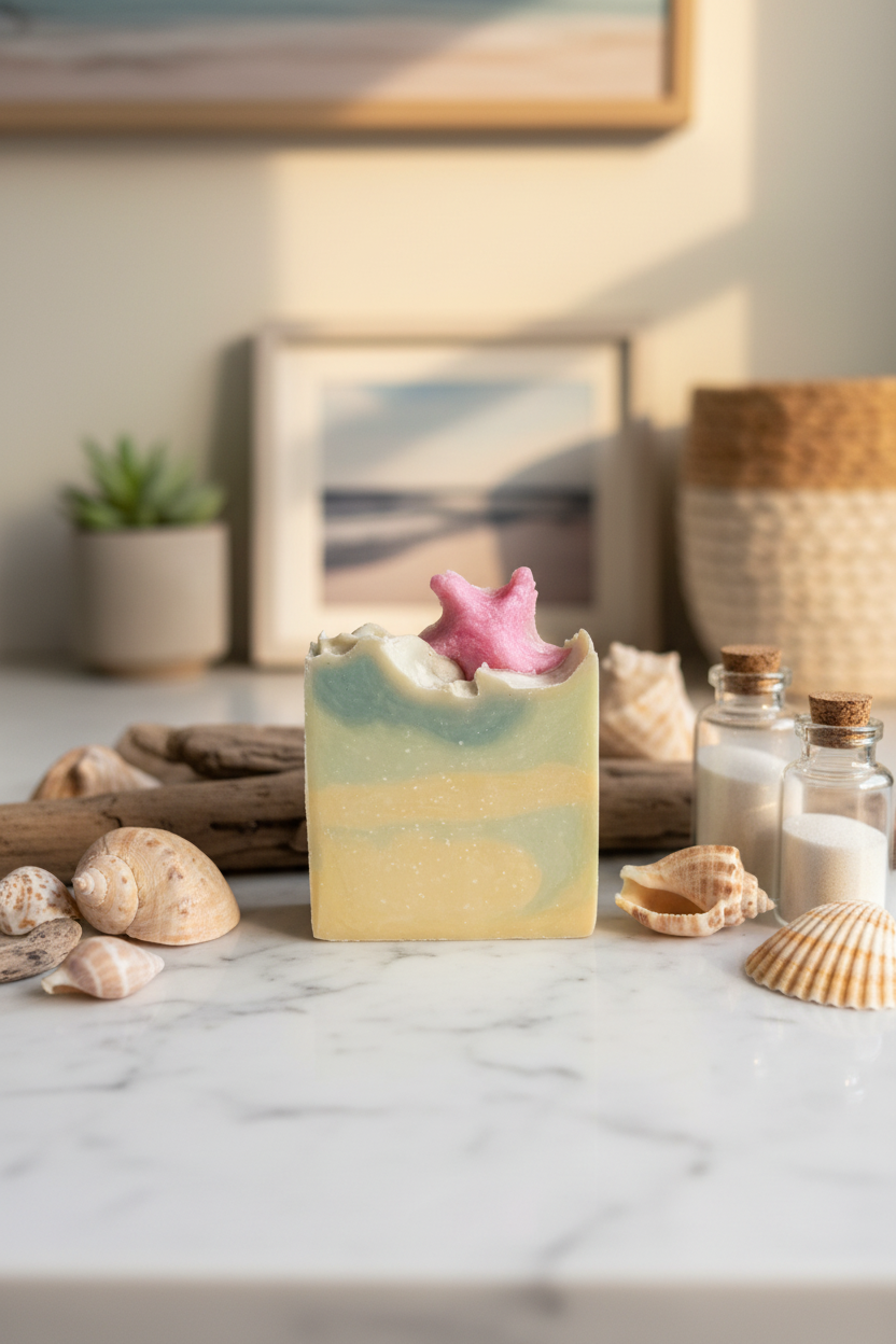 Plant Based | The Salty Mermaid | Berry, Citrus, Sweet, Refreshing | Bar Soap (Pre Order-Available Aug 14**)