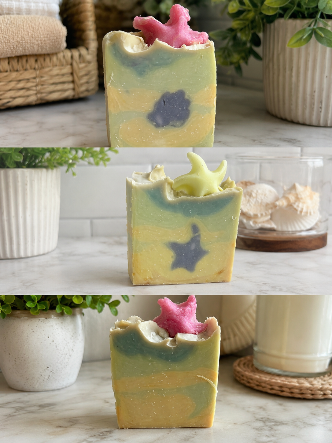 Plant Based | The Salty Mermaid | Berry, Citrus, Sweet, Refreshing | Bar Soap (Pre Order-Available Aug 14**)