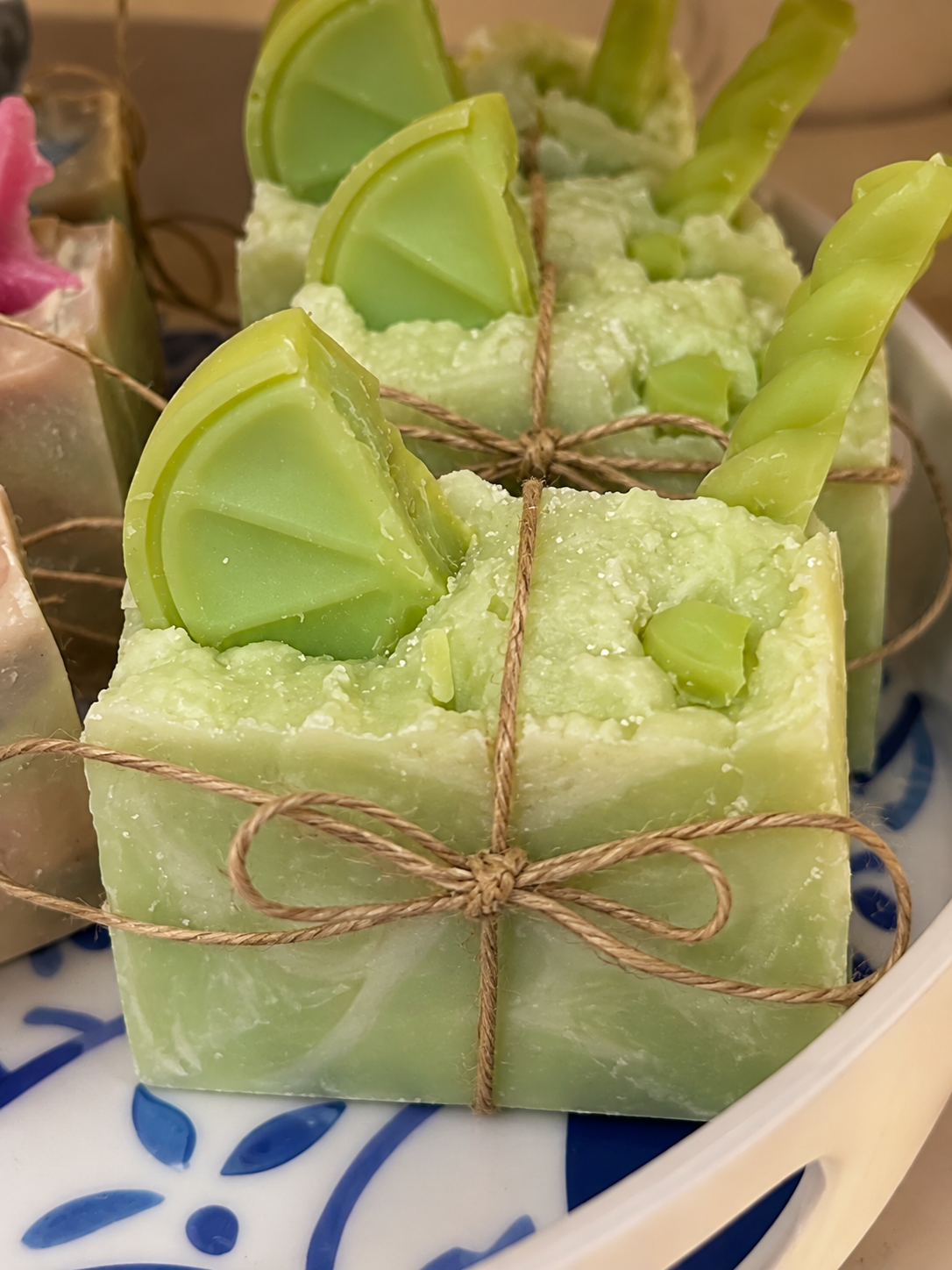 Plant Based | Margarita Lime | Summer Sips | Lime, Orange, Tequila | Bar Soap
