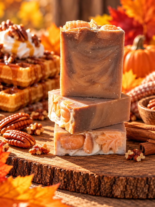 Plant Based || Pumpkin Pecan Waffle|| Bar Soap