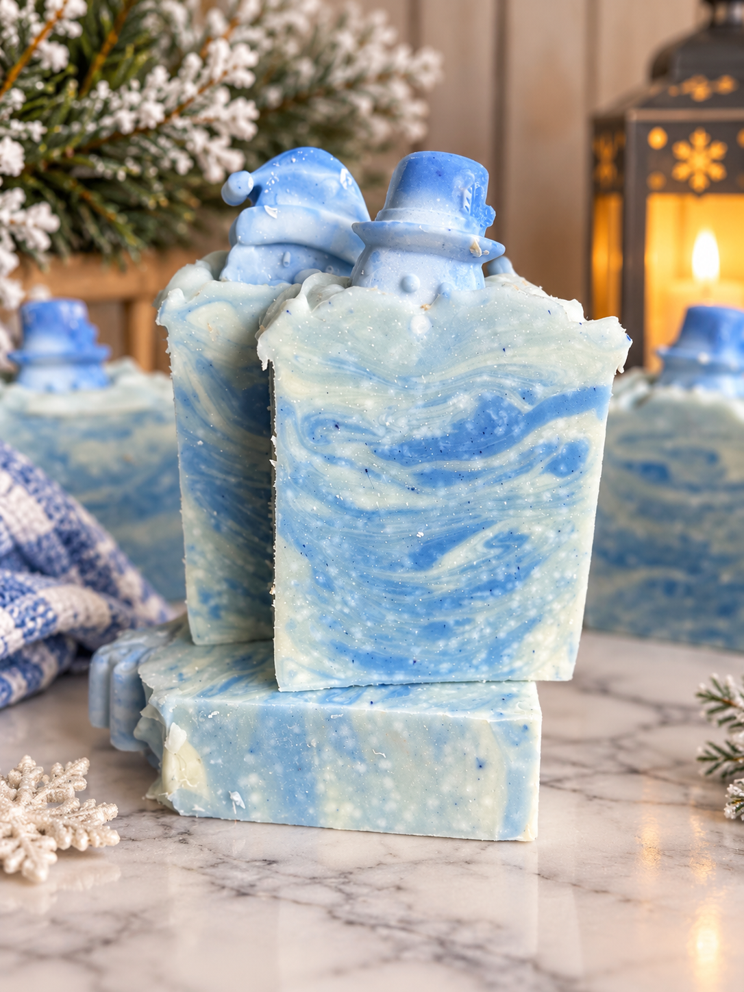 Plant Based || Peach, Apple, Neroli, Amber || Snowdrift || Bar Soap