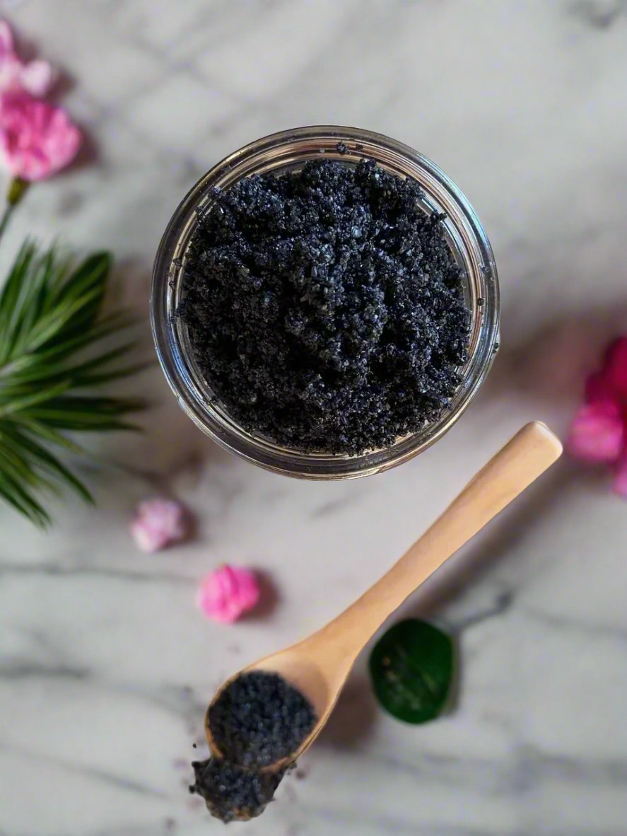 Black & pink Sea Salt Scrub